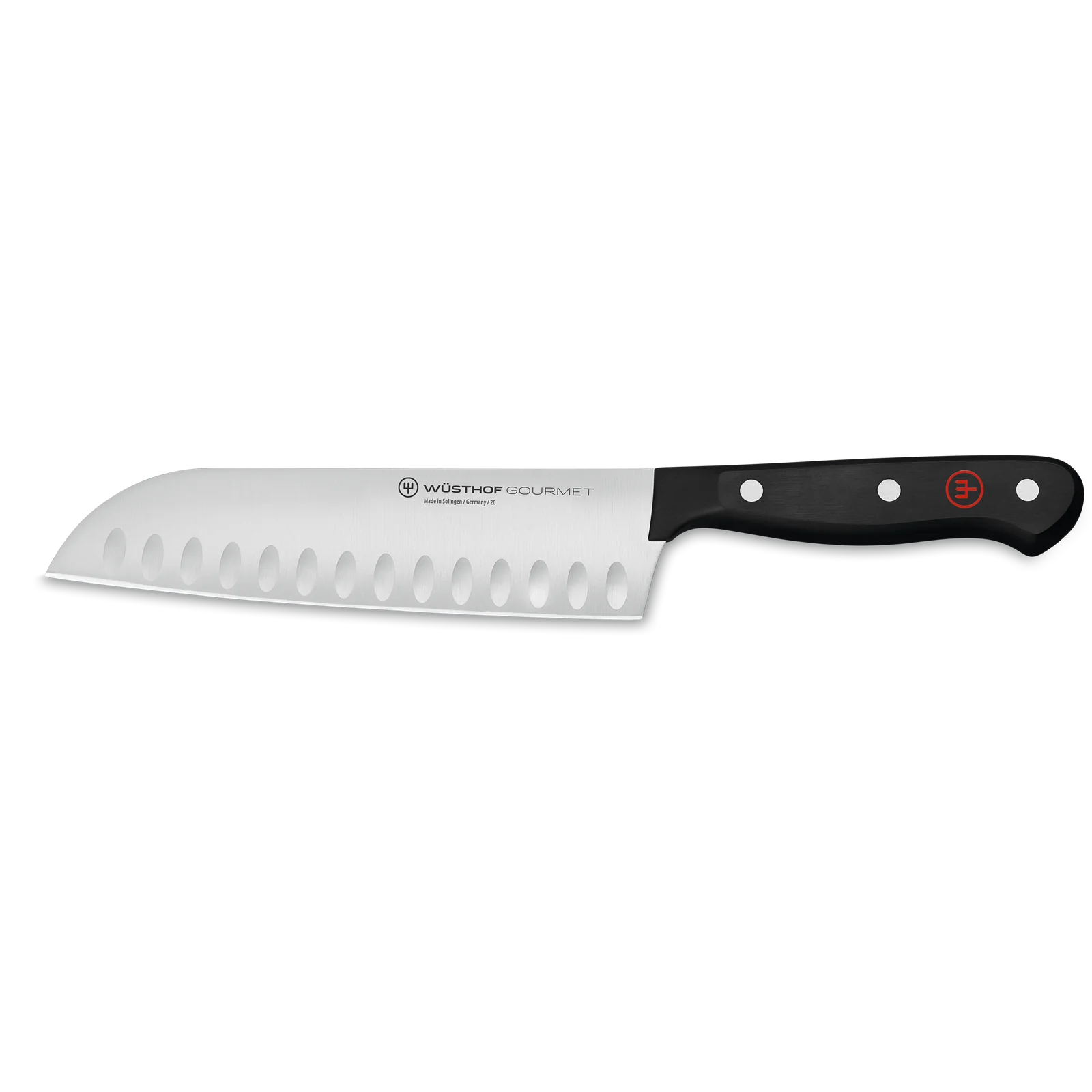 WÜSTHOF Gourmet 7 in Hollow Edge Santoku (1025046017)