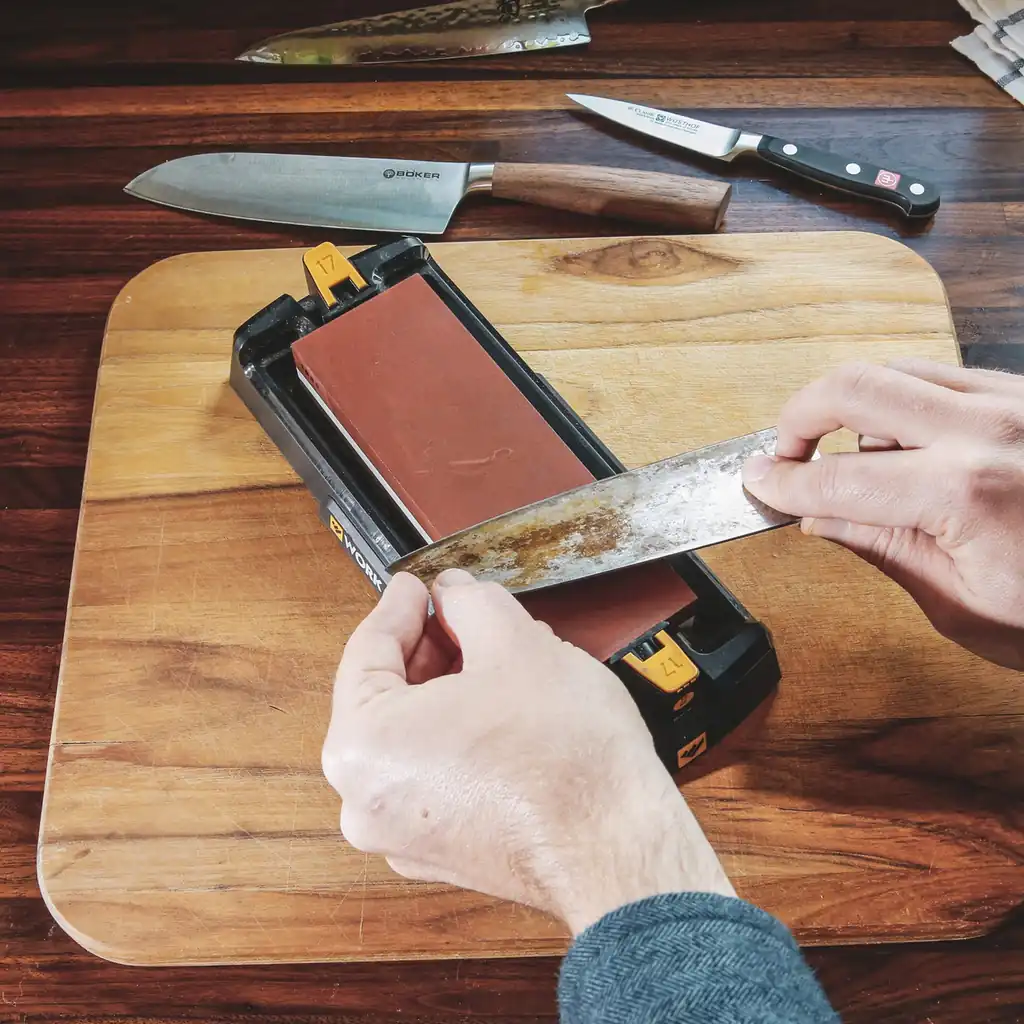 Work Sharp Benchtop Whetstone Knife Sharpener